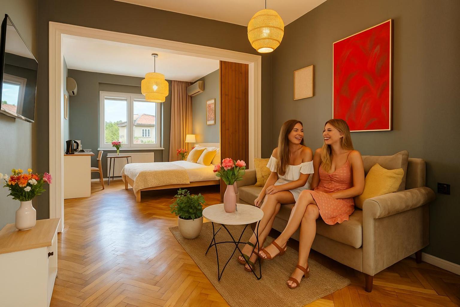 Woodie Studio With Premium Comfort By Piata Unirii Букурещ Екстериор снимка